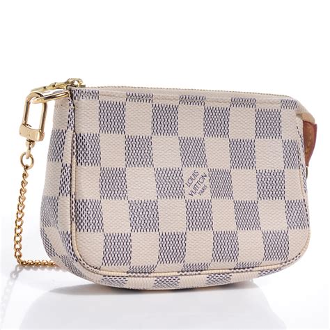 lv mini pochette azur|Mini Pochette Accessoires Damier Ebene .